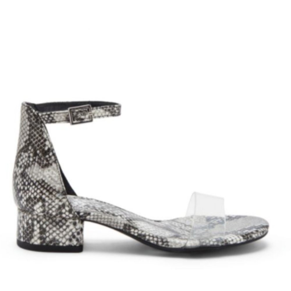 Vince Camuto Pascala Girls' Snake Skin Sandals NEW